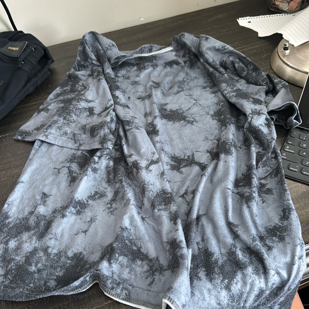 A SHEIN oversized shirt